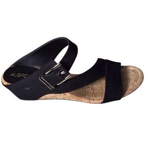 Aubrey Lynn Strappy Cork Sandals EUC size 6.5